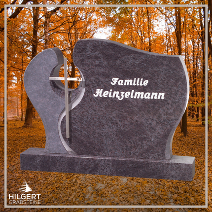 BR-GR-02313 | Hilgert Grabsteine | Stehender Grabstein aus Granit