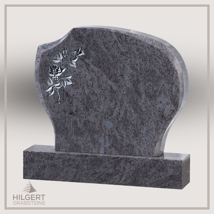 BR-GR-02399 | Hilgert Grabsteine | Stehender Grabstein aus Granit