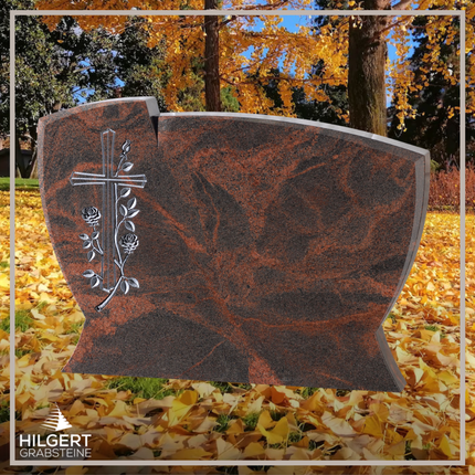 BR-GR-02421 | Hilgert Grabsteine | Stehender Grabstein aus Granit