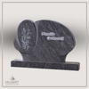 BR-GR-02435 | Hilgert Grabsteine | Stehender Grabstein aus Granit