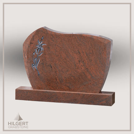 BR-GR-02449 | Hilgert Grabsteine | Stehender Grabstein aus Granit