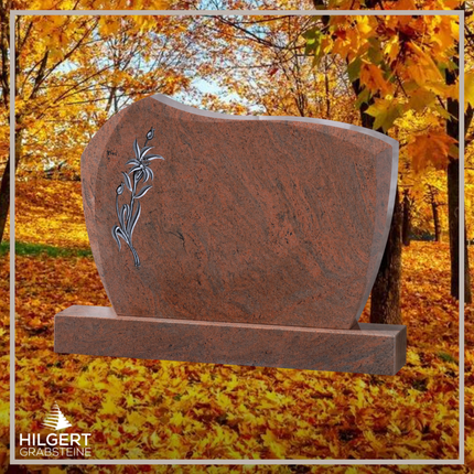 BR-GR-02449 | Hilgert Grabsteine | Stehender Grabstein aus Granit