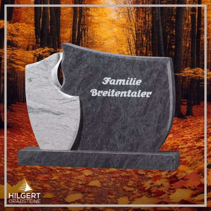 BR-GR-02504-1 | Hilgert Grabsteine | Stehender Grabstein aus Granit