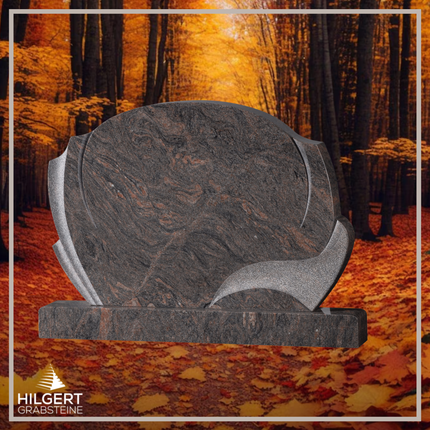 BR-GR-02564 | Hilgert Grabsteine | Stehender Grabstein aus Granit