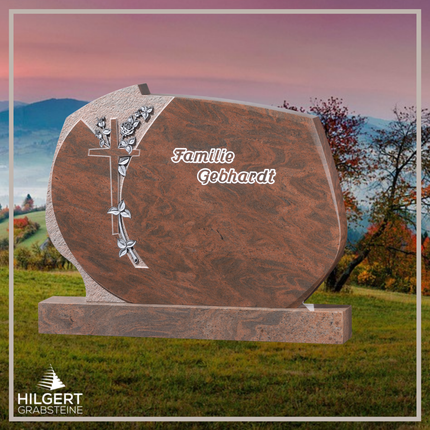 BR-GR-02569 | Hilgert Grabsteine | Stehender Grabstein aus Granit