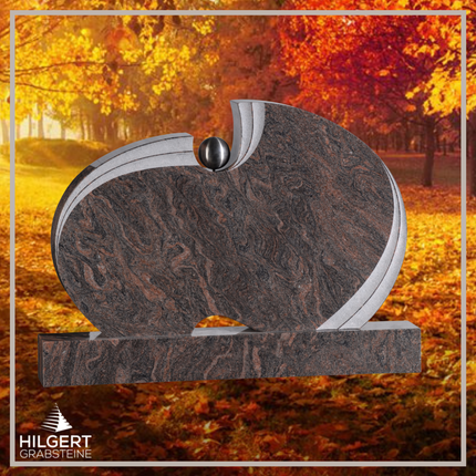 BR-GR-02609 | Hilgert Grabsteine | Stehender Grabstein aus Granit