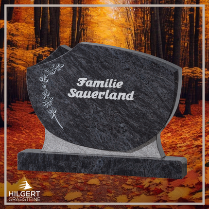 BR-GR-02726 | Hilgert Grabsteine | Stehender Grabstein aus Granit