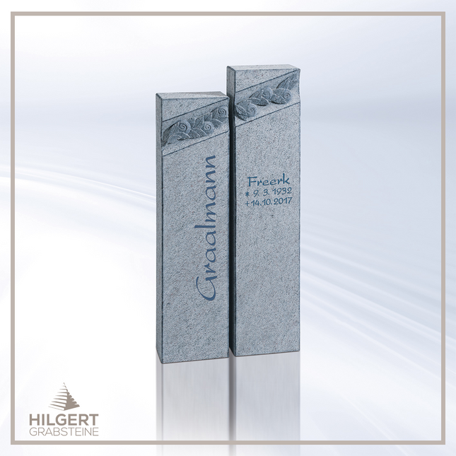HO-HA-C04 | Hilgert Grabsteine | Stehender Grabstein aus Naturstein