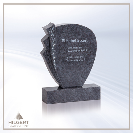 HO-HA-C10-SW9 | Hilgert Grabsteine | Stehender Grabstein aus Naturstein