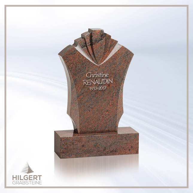 HO-HA-C16 | Hilgert Grabsteine | Stehender Grabstein aus Naturstein