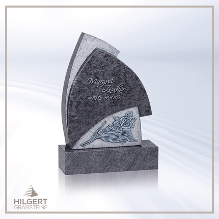 HO-HA-C21 | Hilgert Grabsteine | Stehender Grabstein aus Naturstein