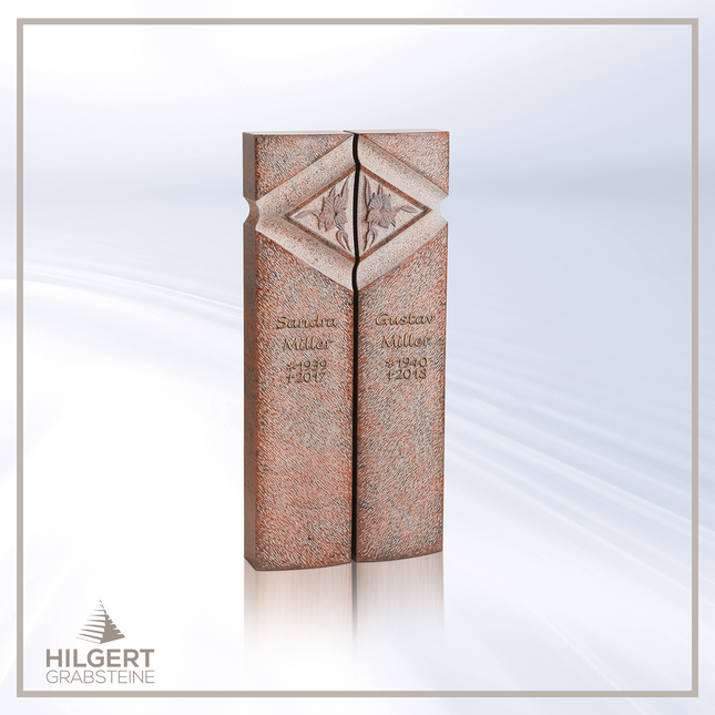 HO-HA-C30 | Hilgert Grabsteine | Stehender Grabstein aus Naturstein