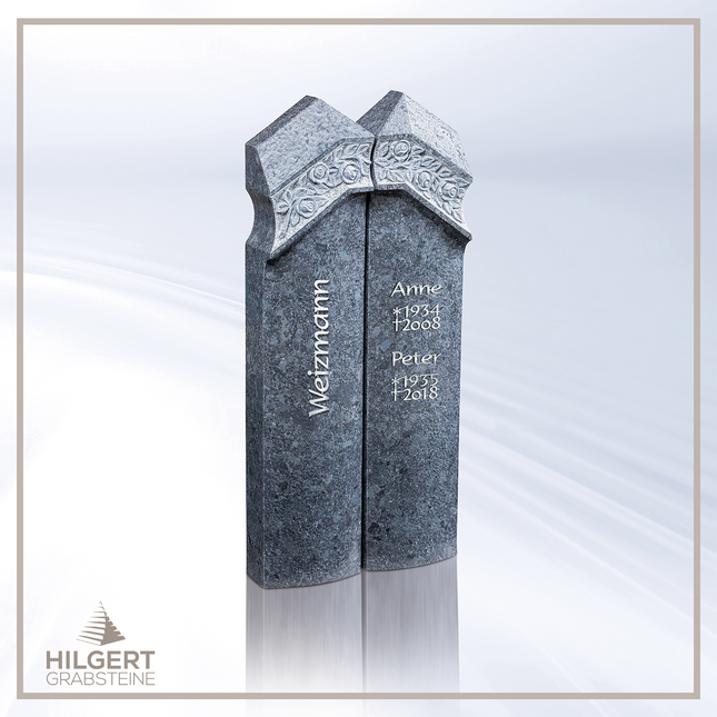 HO-HA-C32 | Hilgert Grabsteine | Stehender Grabstein aus Naturstein
