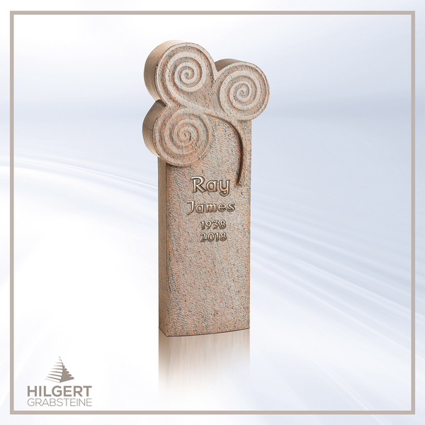 HO-HA-C38 | Hilgert Grabsteine | Stehender Grabstein aus Naturstein