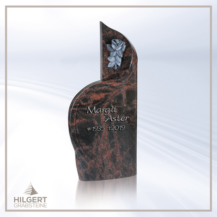 HO-HA-C49 | Hilgert Grabsteine | Stehender Grabstein aus Naturstein