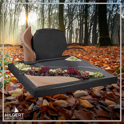 FA-GR-348 | Hilgert Grabsteine | Familiengrabanlage aus Granit