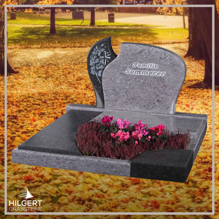 FA-GR-5526 | Hilgert Grabsteine | Familiengrabanlage aus Granit