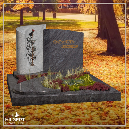 FA-GR-73 | Hilgert Grabsteine | Familiengrabanlage aus Granit