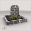 FE-LI-036 | Hilgert Grabsteine | Urnengrabstein aus Granit