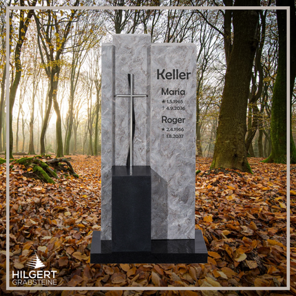 HO-DA-10-19 | Hilgert Grabsteine | Stehender Grabstein aus Naturstein