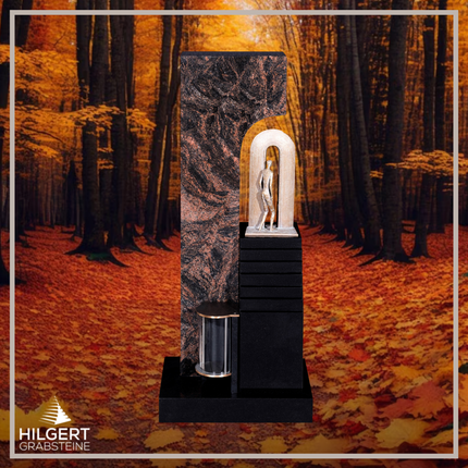 HO-DA-11-16 | Hilgert Grabsteine | Stehender Grabstein aus Naturstein