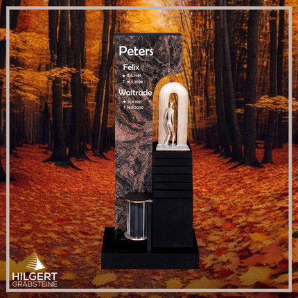 HO-DA-11-16 | Hilgert Grabsteine | Stehender Grabstein aus Naturstein