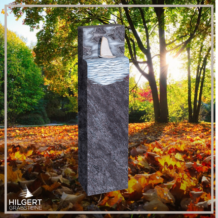 HO-DA-12-16 | Hilgert Grabsteine | Stehender Grabstein aus Naturstein