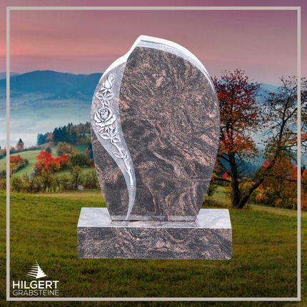 HO-DA-12-17A | Hilgert Grabsteine | Stehender Grabstein aus Naturstein