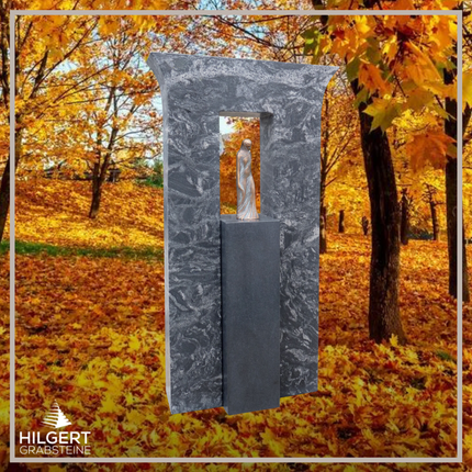 HO-DA-1235 | Hilgert Grabsteine | Stehender Grabstein aus Naturstein