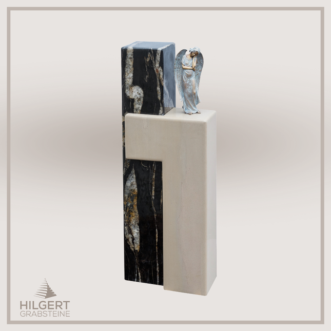 HO-DA-1268_001 | Hilgert Grabsteine | Stehender Grabstein aus Naturstein