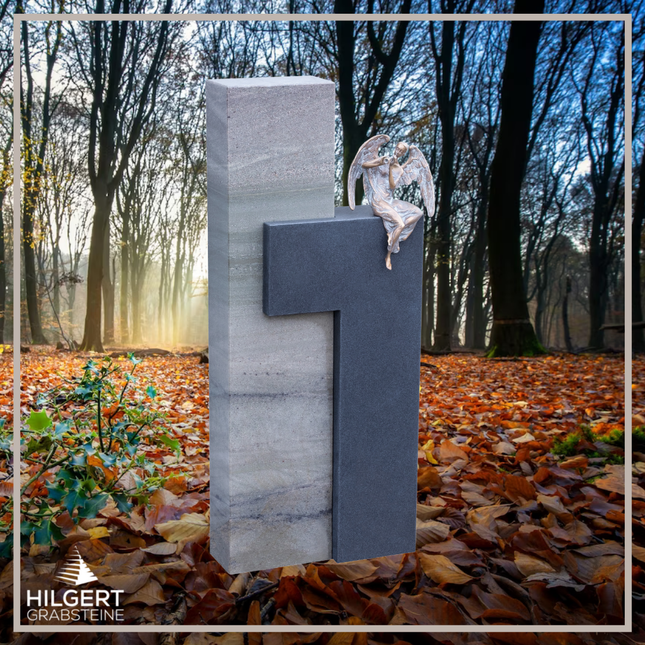 HO-DA-1268_001 | Hilgert Grabsteine | Stehender Grabstein aus Naturstein