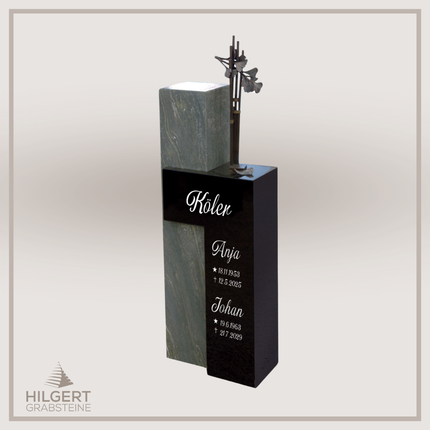 HO-DA-1268 | Hilgert Grabsteine | Stehender Grabstein aus Naturstein