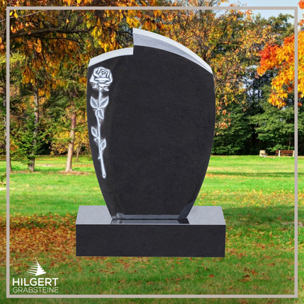 HO-DA-13-17A | Hilgert Grabsteine | Stehender Grabstein aus Naturstein