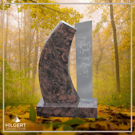 HO-DA-1354 | Hilgert Grabsteine | Stehender Grabstein aus Naturstein
