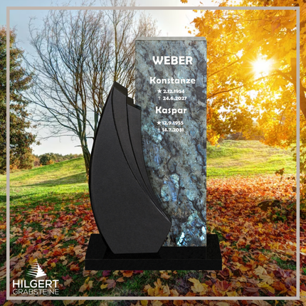 HO-DA-14-19 | Hilgert Grabsteine | Stehender Grabstein aus Naturstein