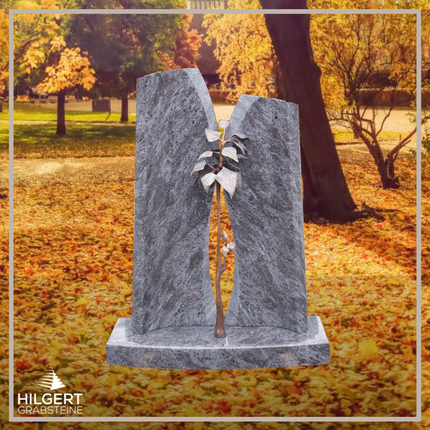 HO-DA-1409 | Hilgert Grabsteine | Stehender Grabstein aus Naturstein