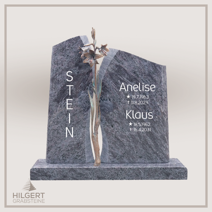 HO-DA-1411 | Hilgert Grabsteine | Stehender Grabstein aus Naturstein