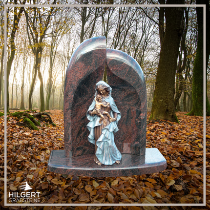 HO-DA-1412 | Hilgert Grabsteine | Stehender Grabstein aus Naturstein