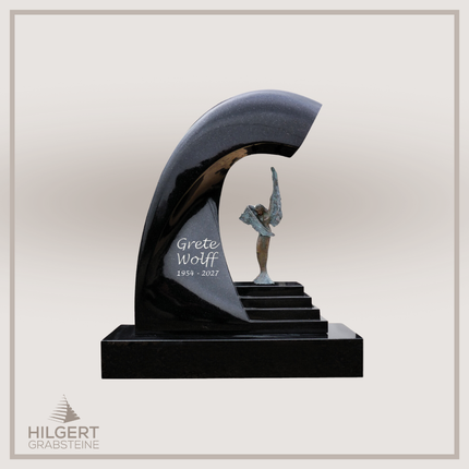 HO-DA-1415 | Hilgert Grabsteine | Stehender Grabstein aus Naturstein
