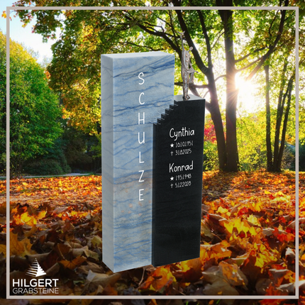 HO-DA-1418 | Hilgert Grabsteine | Stehender Grabstein aus Naturstein