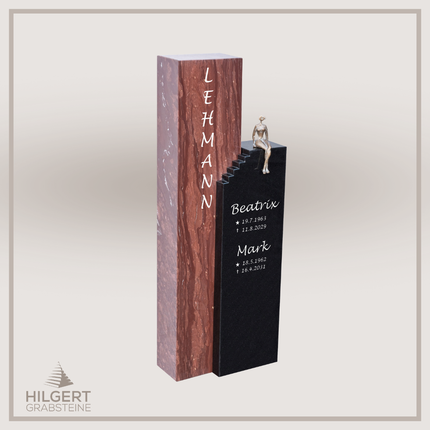 HO-DA-1418 | Hilgert Grabsteine | Stehender Grabstein aus Naturstein
