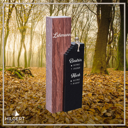 HO-DA-1418 | Hilgert Grabsteine | Stehender Grabstein aus Naturstein
