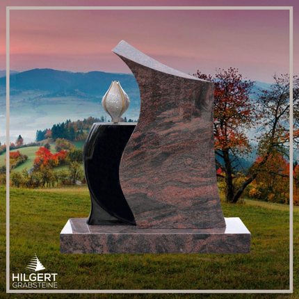 HO-DA-1427 | Hilgert Grabsteine | Stehender Grabstein aus Naturstein