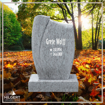 HO-DA-1428 | Hilgert Grabsteine | Stehender Grabstein aus Naturstein