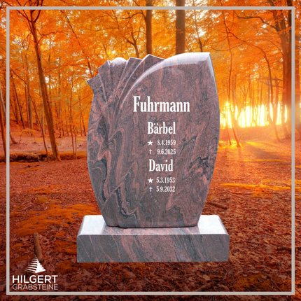 HO-DA-1431 | Hilgert Grabsteine | Stehender Grabstein aus Naturstein