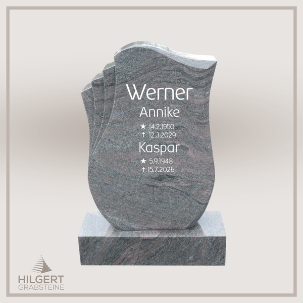 HO-DA-1436 | Hilgert Grabsteine | Stehender Grabstein aus Naturstein
