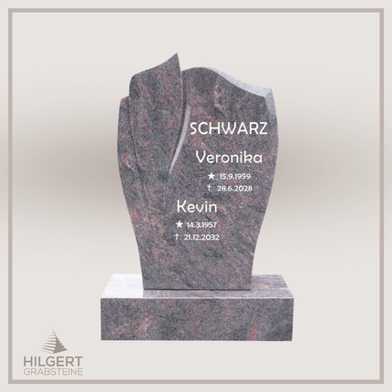 HO-DA-1438 | Hilgert Grabsteine | Stehender Grabstein aus Naturstein