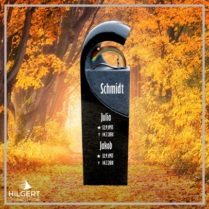 HO-DA-1440 | Hilgert Grabsteine | Stehender Grabstein aus Naturstein