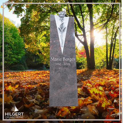 HO-DA-1444 | Hilgert Grabsteine | Stehender Grabstein aus Naturstein