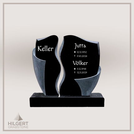 HO-DA-1453 | Hilgert Grabsteine | Stehender Grabstein aus Naturstein